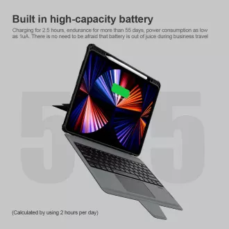 Nillkin Bumper Combo Keyboard Case pro iPad Pro 12.9 2020/2021/2022/ Air 13 2024/2025 Black Nillkin Bumper Combo Keyboard Case pro iPad Pro 12.9 2020/2021/2022/ Air 13 2024/2025 Black