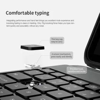 Nillkin Bumper Combo Keyboard Case pro iPad Pro 12.9 2020/2021/2022/ Air 13 2024/2025 Black Nillkin Bumper Combo Keyboard Case pro iPad Pro 12.9 2020/2021/2022/ Air 13 2024/2025 Black