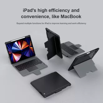 Nillkin Bumper Combo Keyboard Case pro iPad Pro 12.9 2020/2021/2022/ Air 13 2024/2025 Black Nillkin Bumper Combo Keyboard Case pro iPad Pro 12.9 2020/2021/2022/ Air 13 2024/2025 Black