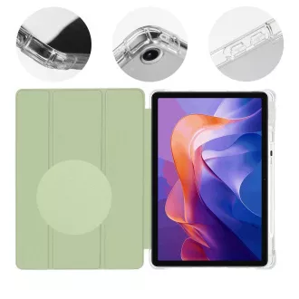 OBAL:ME MistyTab Pouzdro pro Xiaomi Redmi Pad 2 Light Green OBAL:ME MistyTab Pouzdro pro Xiaomi Redmi Pad 2 Light Green