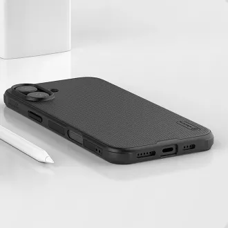 Nillkin Super Frosted PRO Magnetic Zadní Kryt pro Apple iPhone 16 Black Nillkin Super Frosted PRO Magnetic Zadní Kryt pro Apple iPhone 16 Black