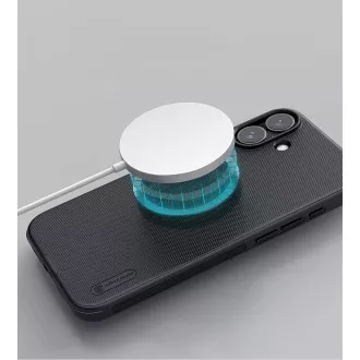 Nillkin Super Frosted PRO Magnetic Zadní Kryt pro Apple iPhone 16 Black Nillkin Super Frosted PRO Magnetic Zadní Kryt pro Apple iPhone 16 Black