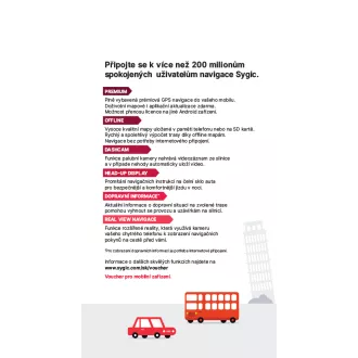 Sygic Voucher - Europe - Premium, Real View, Traffic, Lifetime Sygic Voucher - Europe - Premium, Real View, Traffic, Lifetime