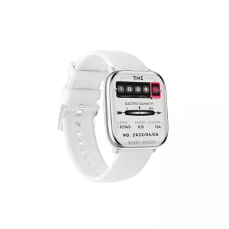 CARNEO Proxima HR+/Silver/Sport Band/White CARNEO Proxima HR+/Silver/Sport Band/White
