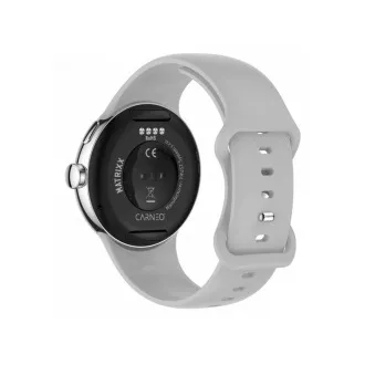 CARNEO Matrixx HR+/45mm/Silver/Sport Band/Silver CARNEO Matrixx HR+/45mm/Silver/Sport Band/Silver