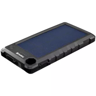 Sandberg Outdoor Solar Powerbank 10000 mAh, solární nabíječka, černá Sandberg Outdoor Solar Powerbank 10000 mAh, solární nabíječka, černá