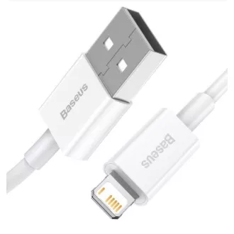 Baseus CALYS-B02 Superior Fast Charging Kabel Lightning 2.4A 1.5m White Baseus CALYS-B02 Superior Fast Charging Kabel Lightning 2.4A 1.5m White