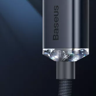 Baseus CAJY000005 Crystal Shine Series Datový Kabel USB - Lightning 20W 1,2m Purple Baseus CAJY000005 Crystal Shine Series Datový Kabel USB - Lightning 20W 1,2m Purple