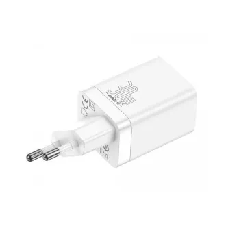Baseus CCSUPP-E02 Super Si Quick Nabíječka USB + USB-C 30W White Baseus CCSUPP-E02 Super Si Quick Nabíječka USB + USB-C 30W White