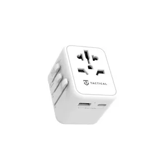 Tactical PTP Travel Adapter White Tactical PTP Travel Adapter White