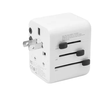 Tactical PTP Travel Adapter White Tactical PTP Travel Adapter White
