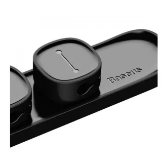 Baseus ACWDJ-01L Peas Organizér Kabelů Black Baseus ACWDJ-01L Peas Organizér Kabelů Black