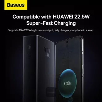 Baseus power banka Star-Lord 30000 mAh 22,5W USB/USB-C černá Baseus power banka Star-Lord 30000 mAh 22,5W USB/USB-C černá