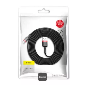 Baseus datový kabel Cafule USB-C 2m 2A červeno-černý Baseus datový kabel Cafule USB-C 2m 2A červeno-černý