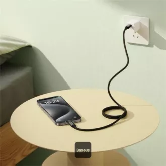 Baseus datový magnetický kabel Tungsten Gold USB-C/USB-C 1m 100W černý Baseus datový magnetický kabel Tungsten Gold USB-C/USB-C 1m 100W černý