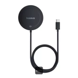 Baseus bezdrátová nabíjecí magnetická podložka Simple Mini4 Qi2 15W černá Baseus bezdrátová nabíjecí magnetická podložka Simple Mini4 Qi2 15W černá