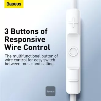 Baseus Encok H17/Jack/Bílá Baseus Encok H17/Jack/Bílá