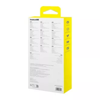 Baseus hub Series 2 USB 6v1 (USB-C/HDMI4K60Hz/USB-C(10Gbps)/USB-A(10Gbps)/RJ45/USB-C(PD) šedý