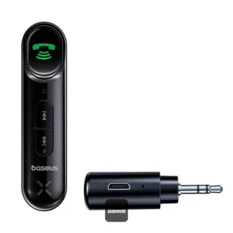 Baseus bluetoooth audio adaptér Qiyin černý Baseus bluetoooth audio adaptér Qiyin černý