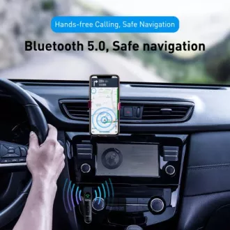 Baseus bluetoooth audio adaptér Qiyin černý Baseus bluetoooth audio adaptér Qiyin černý