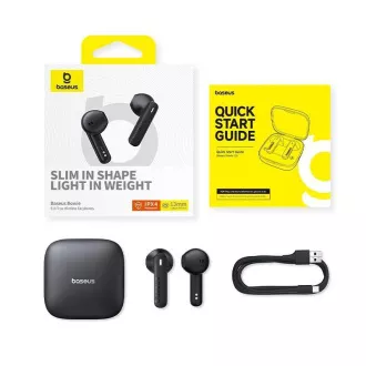 Baseus Bluetooth sluchátka Bowie E16 černá Baseus Bluetooth sluchátka Bowie E16 černá