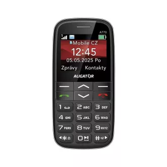 ALIGATOR A770 Senior černý + stol.nab. ALIGATOR A770 Senior černý + stol.nab.