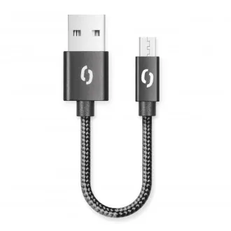 ALIGATOR PREMIUM 2A kabel, Micro USB 50cm, černý ALIGATOR PREMIUM 2A kabel, Micro USB 50cm, černý