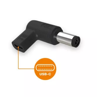Aligator USB-C napájecí redukce 7,4 x 5,0 mm pro notebooky Dell Aligator USB-C napájecí redukce 7,4 x 5,0 mm pro notebooky Dell