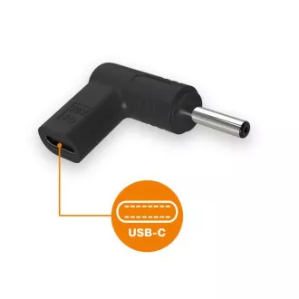 Aligator USB-C napájecí redukce 4,0 x 1,35 mm pro notebooky Asus Aligator USB-C napájecí redukce 4,0 x 1,35 mm pro notebooky Asus