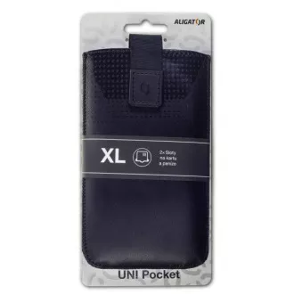 ALIGATOR Pouzdro UNI-POCKET, vel.XL(158*93) černá ALIGATOR Pouzdro UNI-POCKET, vel.XL(158*93) černá