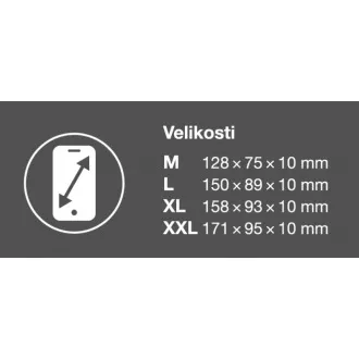 ALIGATOR Pouzdro UNI-POCKET, vel.XL(158*93) černá ALIGATOR Pouzdro UNI-POCKET, vel.XL(158*93) černá