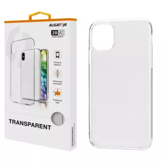 ALIGATOR Pouzdro Transparent Apple iPhone 11 ALIGATOR Pouzdro Transparent Apple iPhone 11
