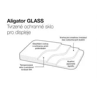 Aligator tvrzené sklo GLASS Aligator RX850 Aligator tvrzené sklo GLASS Aligator RX850