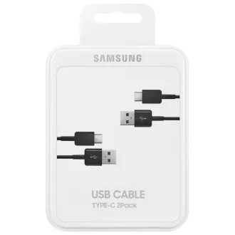 Samsung Kabel USB typ C 2ks Black Samsung Kabel USB typ C 2ks Black