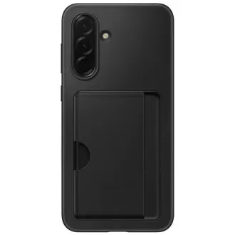 Samsung Zadní kryt s kapsou na kartu pro Galaxy A36 Black Samsung Zadní kryt s kapsou na kartu pro Galaxy A36 Black