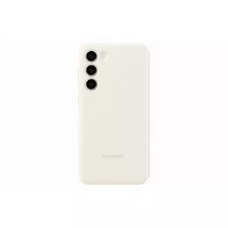 Samsung Flipové pouzdro Smart View pro Samsung Galaxy S23+ Cream - Rozbalené Samsung Flipové pouzdro Smart View pro Samsung Galaxy S23+ Cream - Rozbalené
