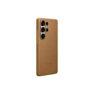 Samsung Ochranný kryt z veganské kůže pro Galaxy S25 Ultra Brown Samsung Ochranný kryt z veganské kůže pro Galaxy S25 Ultra Brown