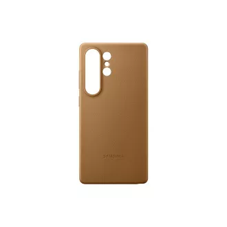 Samsung Ochranný kryt z veganské kůže pro Galaxy S25 Ultra Brown Samsung Ochranný kryt z veganské kůže pro Galaxy S25 Ultra Brown