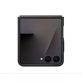 Samsung Ochranný kryt z veganské kůže Flip7 Black Samsung Ochranný kryt z veganské kůže Flip7 Black
