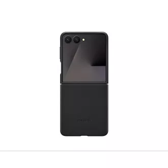 Samsung Ochranný kryt z veganské kůže Flip7 Black Samsung Ochranný kryt z veganské kůže Flip7 Black