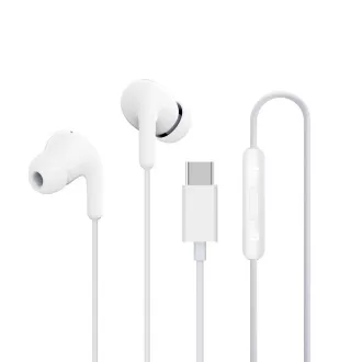 Xiaomi Type-C Earphones M2413E1/USB-C/Drát/Bílá Xiaomi Type-C Earphones M2413E1/USB-C/Drát/Bílá
