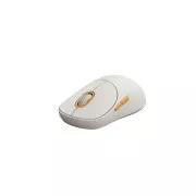 Xiaomi Wireless Mouse 3/Kancelářská/Optická/1 200 DPI/USB+BT/Bílá