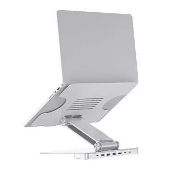 Stojan na notebook DESQ, 6 portů Stojan na notebook DESQ, 6 portů