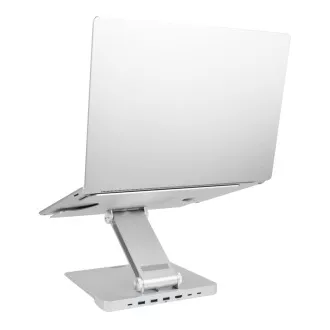 Stojan na notebook DESQ, 6 portů Stojan na notebook DESQ, 6 portů