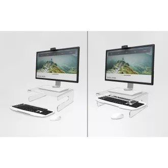 Podstavec pod monitor DESQ s výřezem na klávesnici Podstavec pod monitor DESQ s výřezem na klávesnici