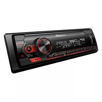 Pioneer MVH-S320BT autorádio s USB a Bluetooth červené Pioneer MVH-S320BT autorádio s USB a Bluetooth červené
