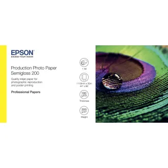 EPSON Production Photo Paper Semigloss 200 44"x30m EPSON Production Photo Paper Semigloss 200 44"x30m