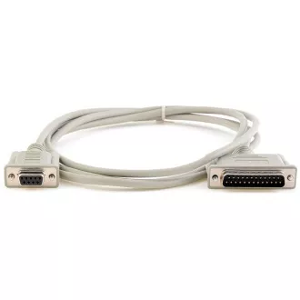 Seriový kabel pro pokladní tiskárny 9F/25M 1,8m Seriový kabel pro pokladní tiskárny 9F/25M 1,8m