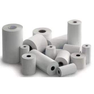 Termopapír šířky 57mm, délka návinu 9m, dutinka 12mm (průměr návinu do 30mm) Termopapír šířky 57mm, délka návinu 9m, dutinka 12mm (průměr návinu do 30mm)