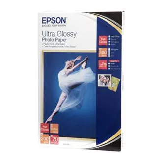 EPSON Ultra Glossy Photo Paper 10x15,300g(20listů)